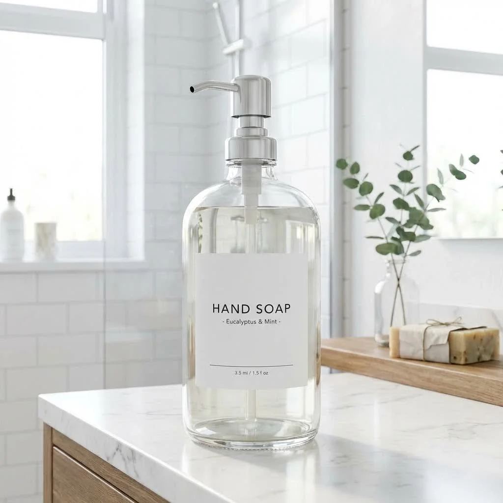 Unscented hand soap for sensitive skin