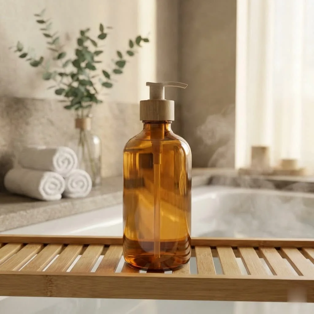 Loewe hand soap bottle with a minimalist design