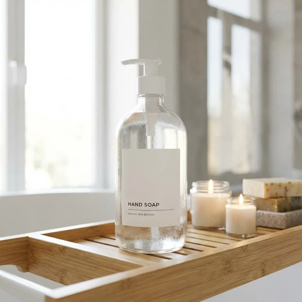 Foaming hand soap dispenser and lather